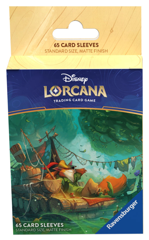 Disney Lorcana Card Protectors Into the Inklands Robin Hood
