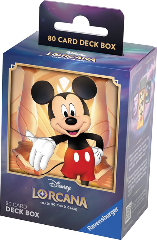 Disney Lorcana Deck Box The First Chapter Mickey Mouse