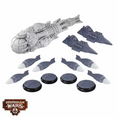 Load image into Gallery viewer, Dystopian Wars The Covenant of the Enlightened Chione Battlefleet
