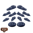 Load image into Gallery viewer, Dystopian Wars The Union or The Latin Alliance Ore War Veteran Squadrons