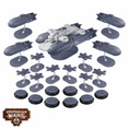 Load image into Gallery viewer, Dystopian Wars The Union Destiny Battlefleet