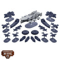Load image into Gallery viewer, Dystopian Wars The Crown Inviolate Avalon Battlefleet