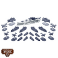 Load image into Gallery viewer, Dystopian Wars The Crown Inviolate Gloriana Battlefleet