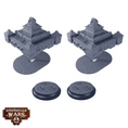 Load image into Gallery viewer, Dystopian Wars The Celestian Empire Sky Bastion Squadrons
