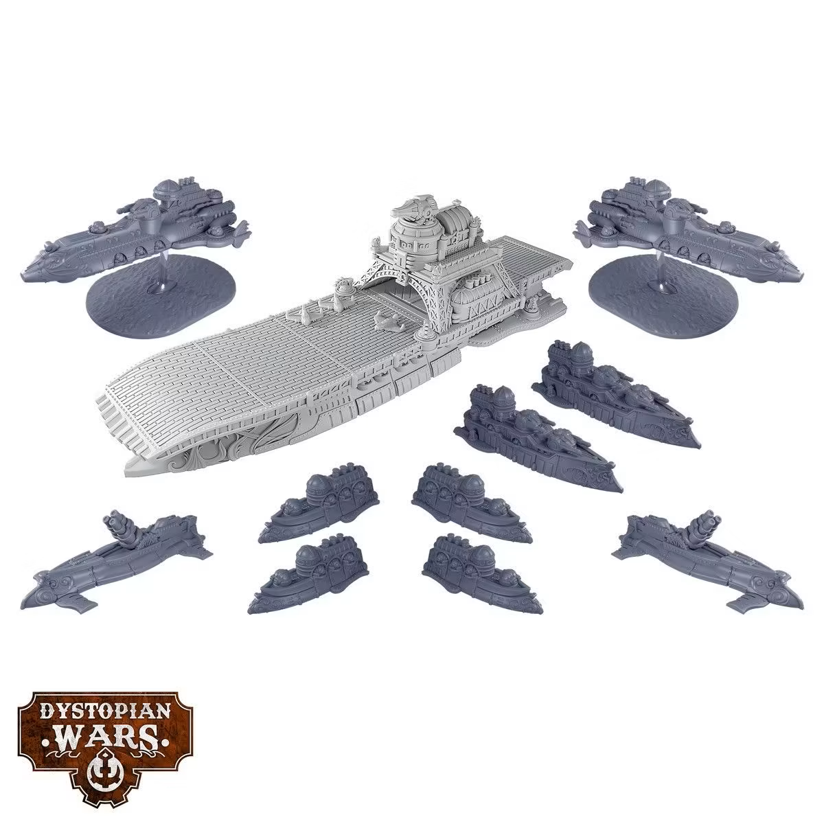 Dystopian Wars The Latin Alliance Couronne Battlefleet