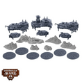 Load image into Gallery viewer, Dystopian Wars Campaign Set Cyclone of Shadows