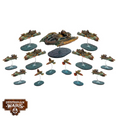 Load image into Gallery viewer, Dystopian Wars Privateeers Crimson League Battlefleet