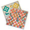 Load image into Gallery viewer, Ludo & Snakes & Ladders 2-In-1 Wooden Board Game