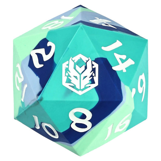Chonk d20 55mm Silicon