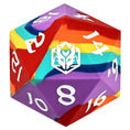 Load image into Gallery viewer, Chonk d20 55mm Silicon