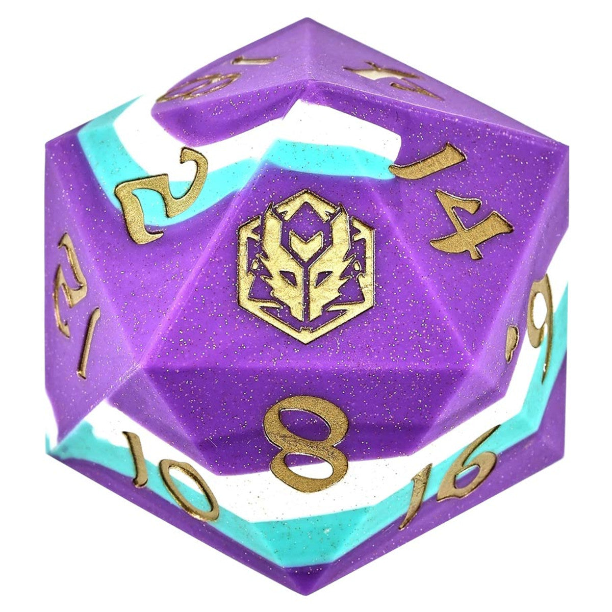 Chonk d20 55mm Silicon