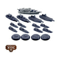 Load image into Gallery viewer, Dystopian Wars The Imperium Faction Battlefleet (Starter Set)