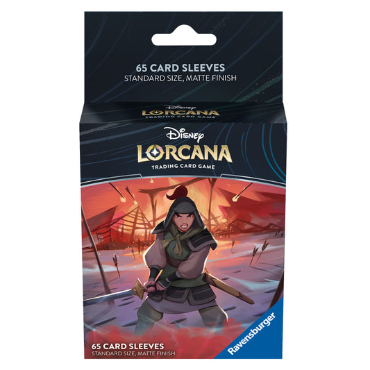 Disney Lorcana Card Protectors Rise of the Floodborn Mulan