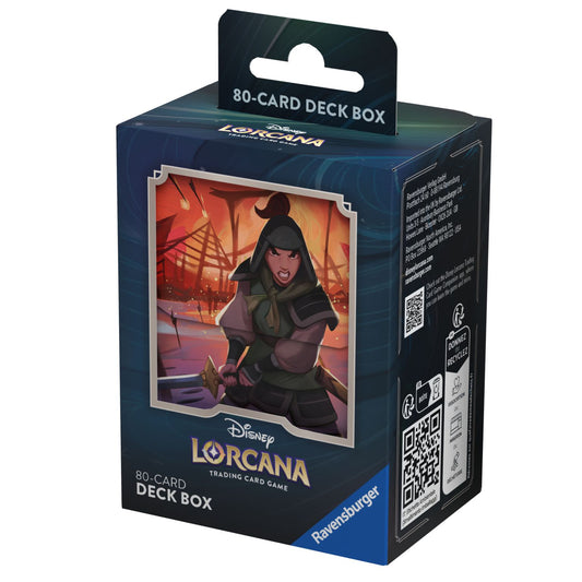 Disney Lorcana Deck Box Rise of the Floodborn Mulan