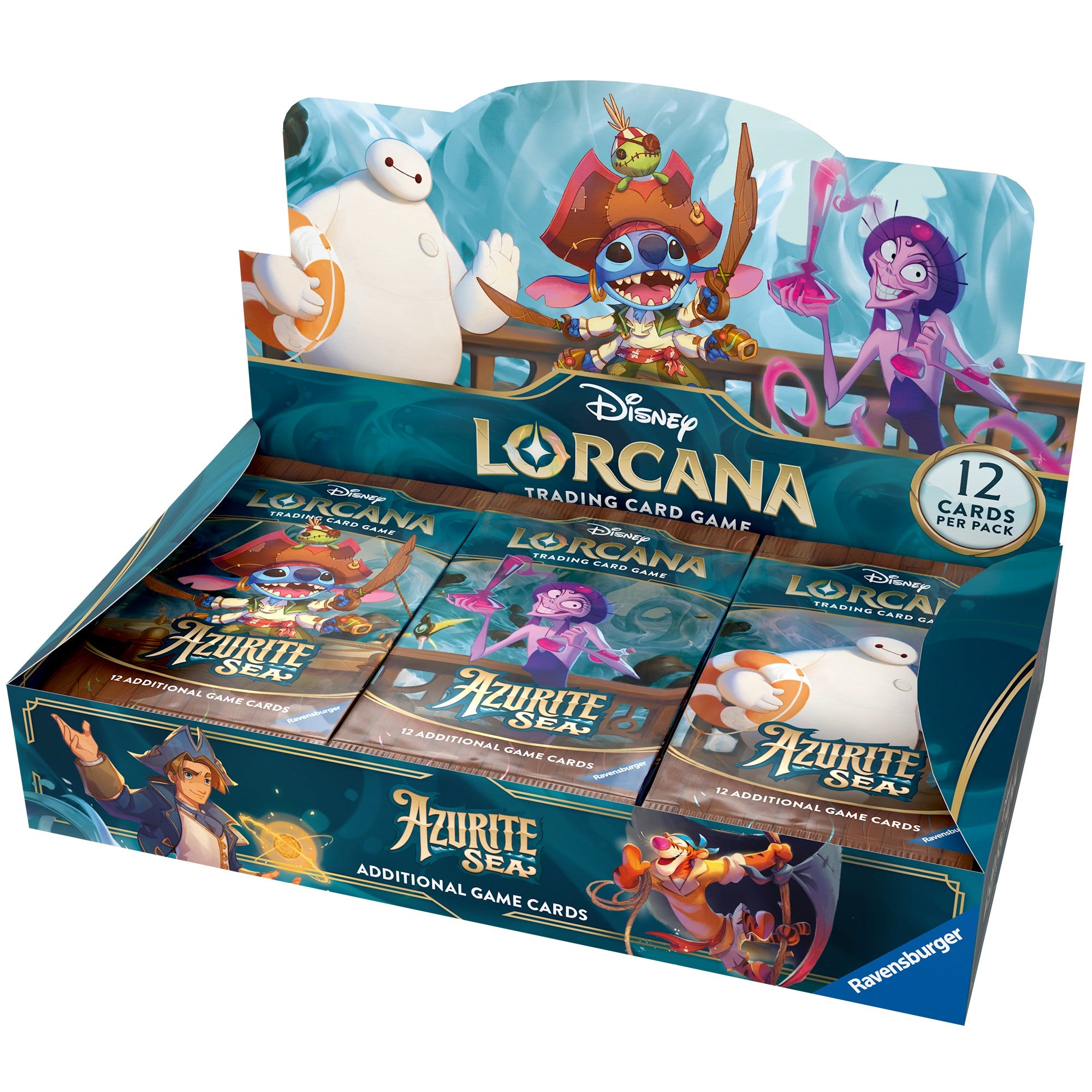 Disney Lorcana Azurite Sea Booster Box (24)