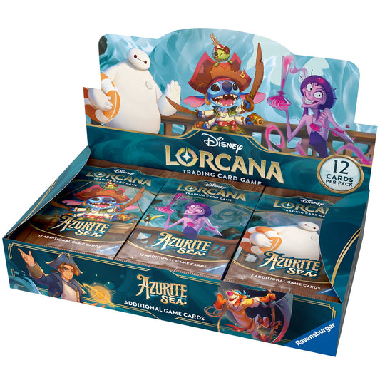Disney Lorcana Azurite Sea Booster Box (24)