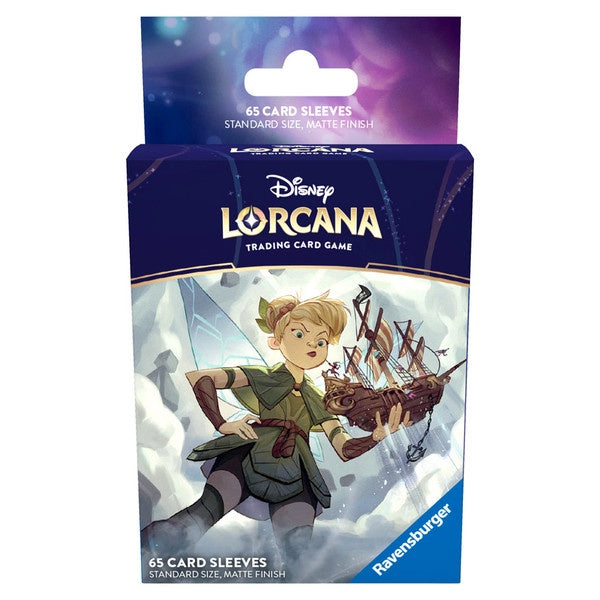 tinker bell lorcana card Disney Lorcana Card Protectors Reign of Jafar Tinker Bell Giant Fairy –  Shall We Play? The Games and More Store