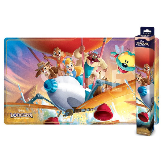 Disney Lorcana Playmat Reign of  Rescue Rangers