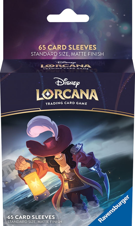 Disney Lorcana Card Protectors The First Chapter Captain Hook