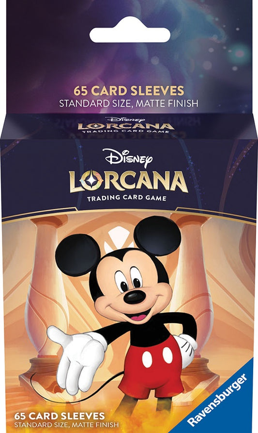 Disney Lorcana Card Protectors The First Chapter Mickey Mouse