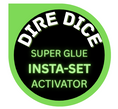 Load image into Gallery viewer, Dire Dice Glue Super Glue Instant Activator