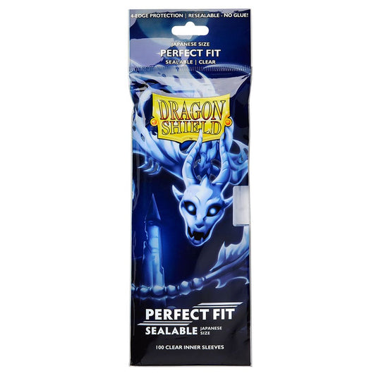 Dragon Shield Card Protectors Japanese Perfect Fit Sealable Clear 100ct