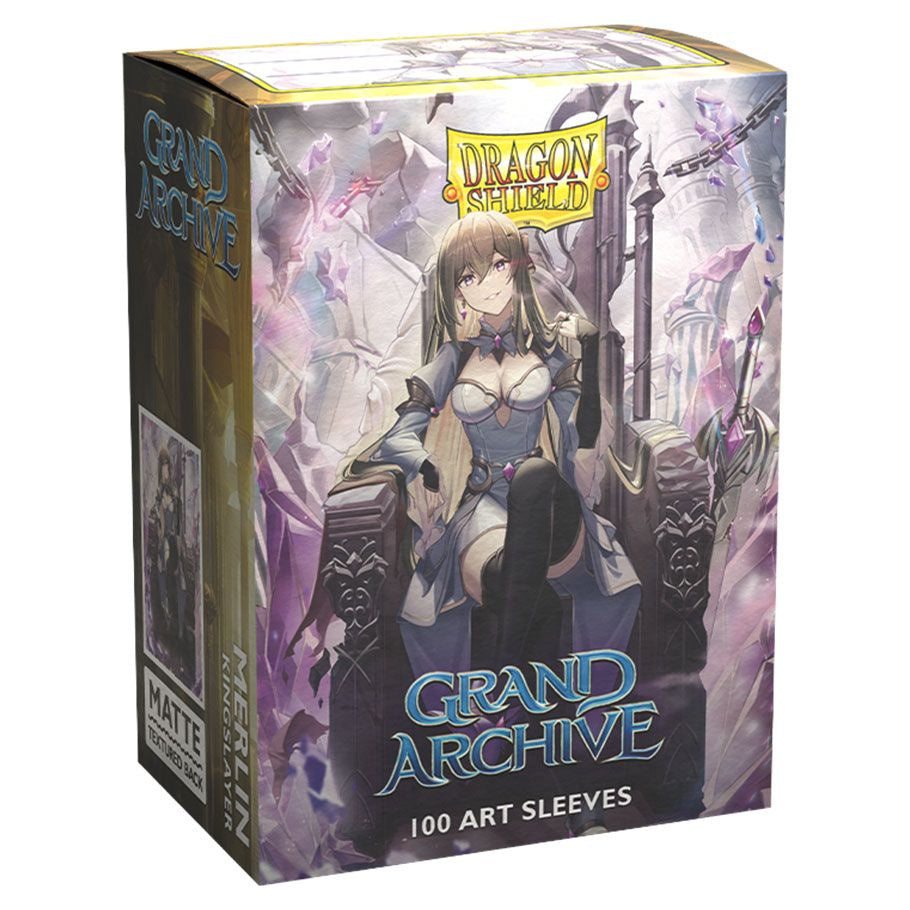 Dragon Shield Card Protectors Standard Matte ART Grand Archive Merlin   Shall We Play? The Games and More Store