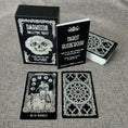 Load image into Gallery viewer, Tarot Deck Darkside Skeleton Foil Edition