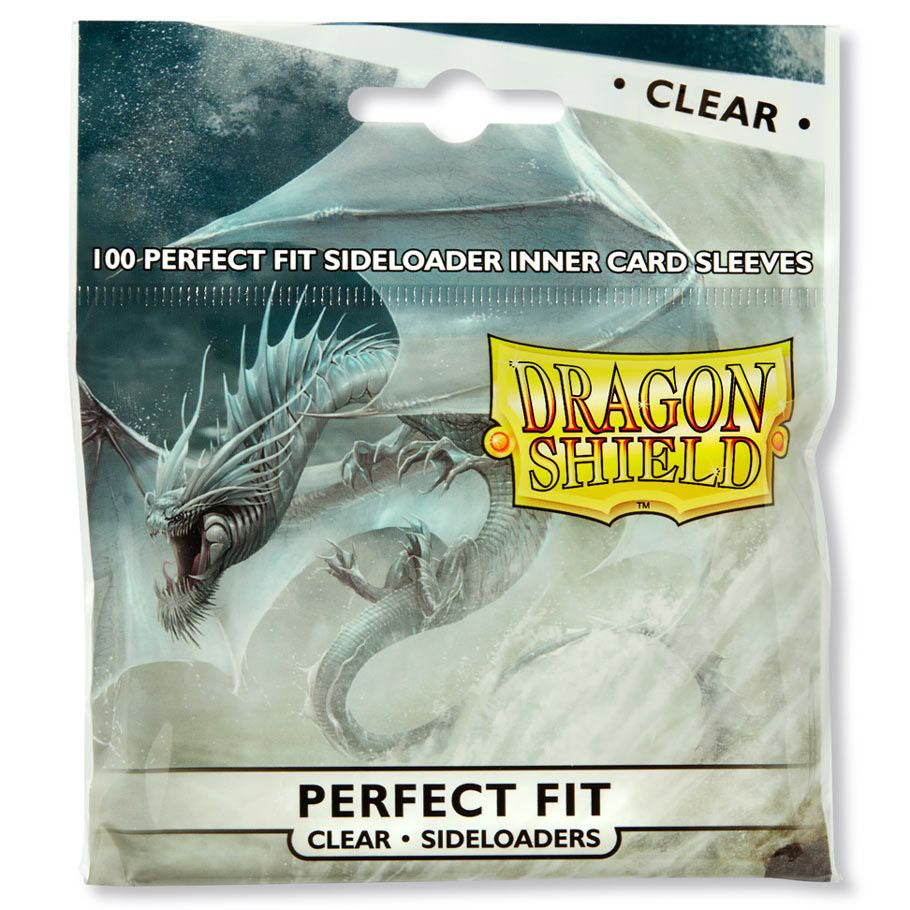 Dragon Shield Card Protectors Standard Perfect Fit Sideloaders Clear 100ct