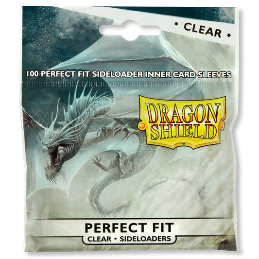 Dragon Shield Card Protectors Standard Perfect Fit Sideloaders Clear 100ct