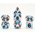 Load image into Gallery viewer, MDG Sharp Edge Silicone Dice Set Pride