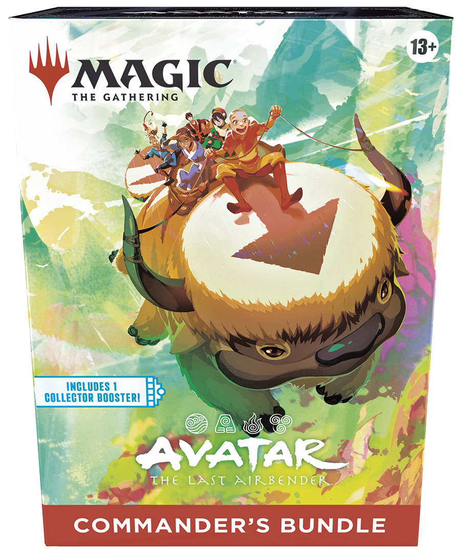 Magic the Gathering Universes Beyond Avatar The Last Airbender Command –  Shall We Play? The Games and More Store