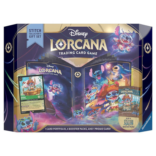 Disney Lorcana Azurite Sea Stitch Collector's Gift Set
