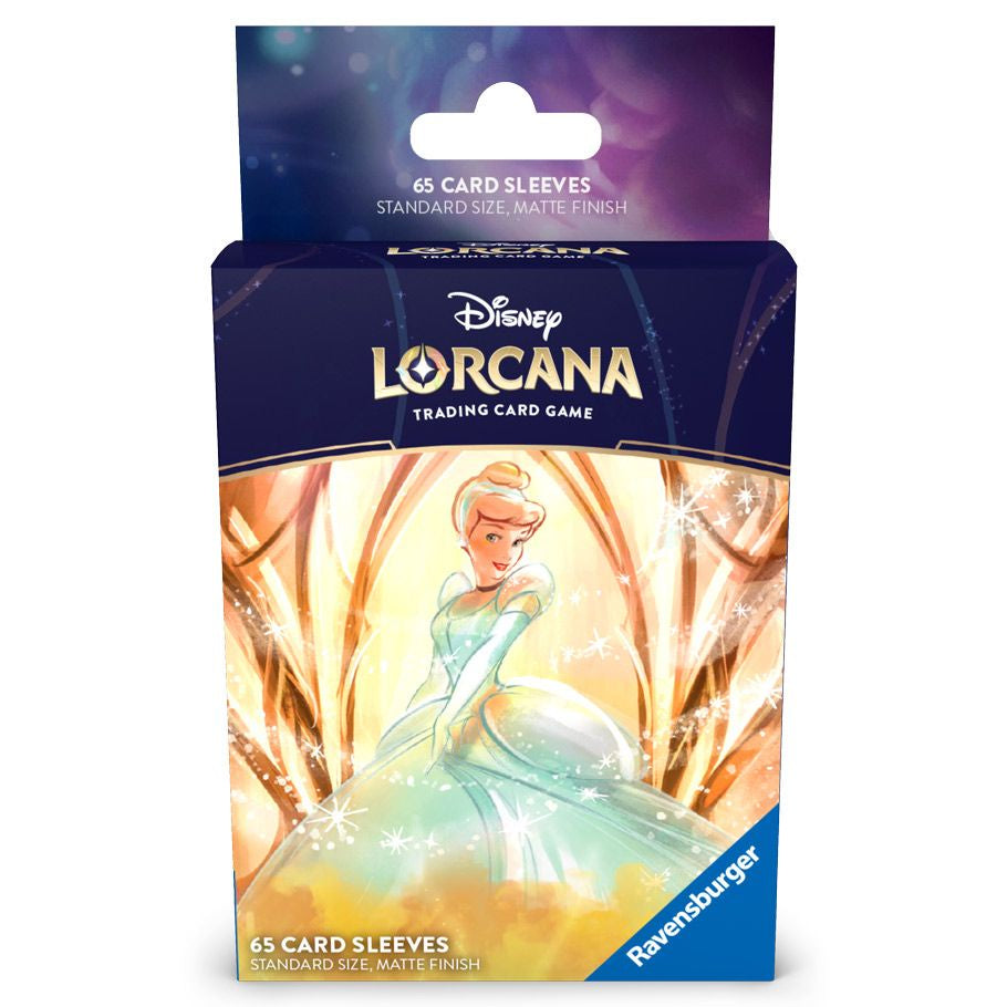 Disney Lorcana Card Protectors Archazia's Island Cinderella (65ct) – Shall  We Play? The Games and More Store