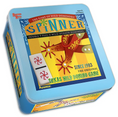 Load image into Gallery viewer, Dominoes Spinner Double 9 with Wild Tiles in Tin