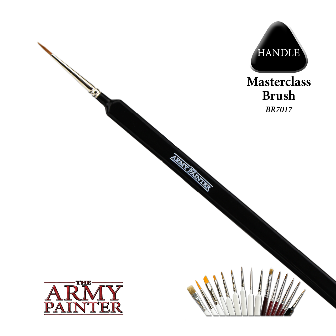 Army Painter Brush Wargamer 7017 Kolinsky Masterclass