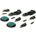 Load image into Gallery viewer, Dystopian Wars The Celestian Empire Japanese Frontline Squadrons