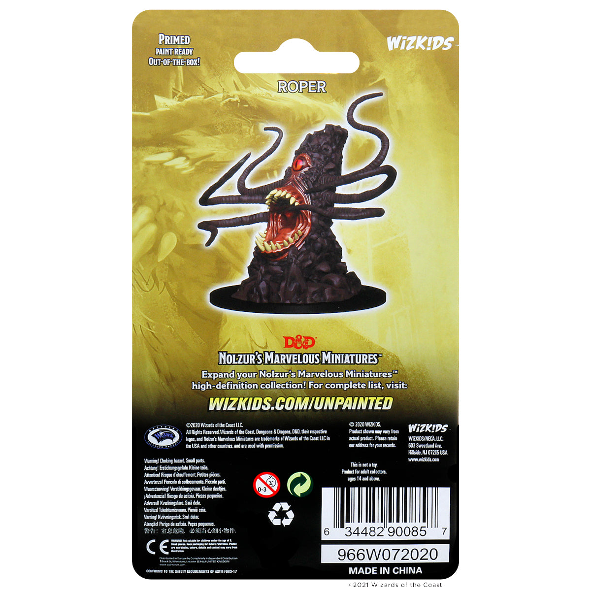 Dungeons & Dragons Nolzurs Marvelous Miniatures w12 Roper