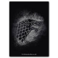 Load image into Gallery viewer, Dragon Shield Card Protectors Standard Brushed ART GoT House Stark