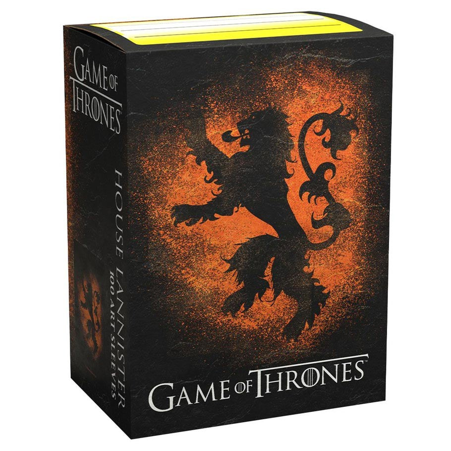 Dragon Shield Card Protectors Standard Brushed ART GoT House Lannister