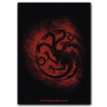 Load image into Gallery viewer, Dragon Shield Card Protectors Standard Brushed ART GoT House Targaryen