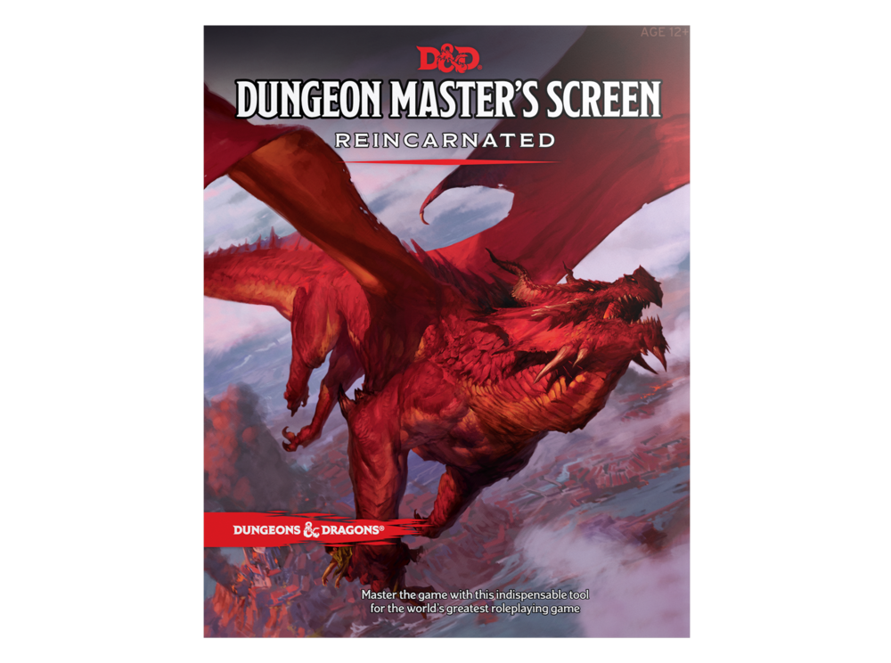 Dungeons and Dragons 5th Edition Accessories Dungeon Masters Screen Reincarnated