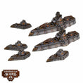 Load image into Gallery viewer, Dystopian Wars The Commonwealth Frontline Squadrons