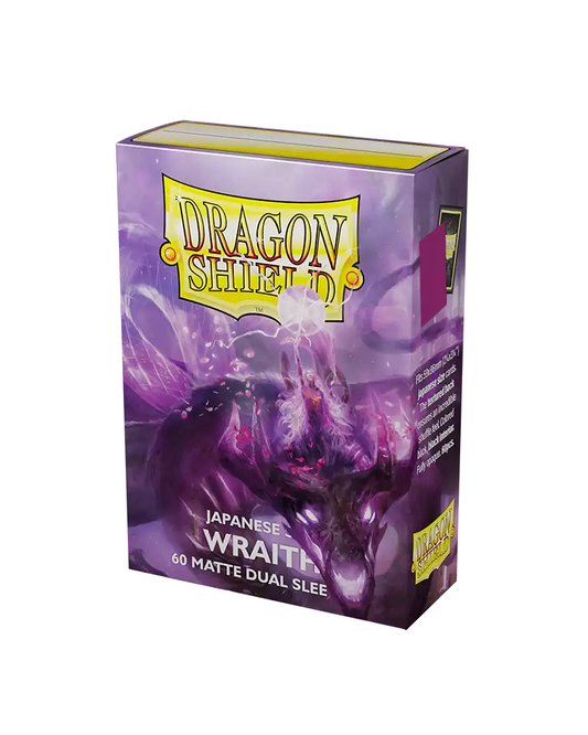 Dragon Shield Card Protectors Japanese Dual Matte Wraith 60ct
