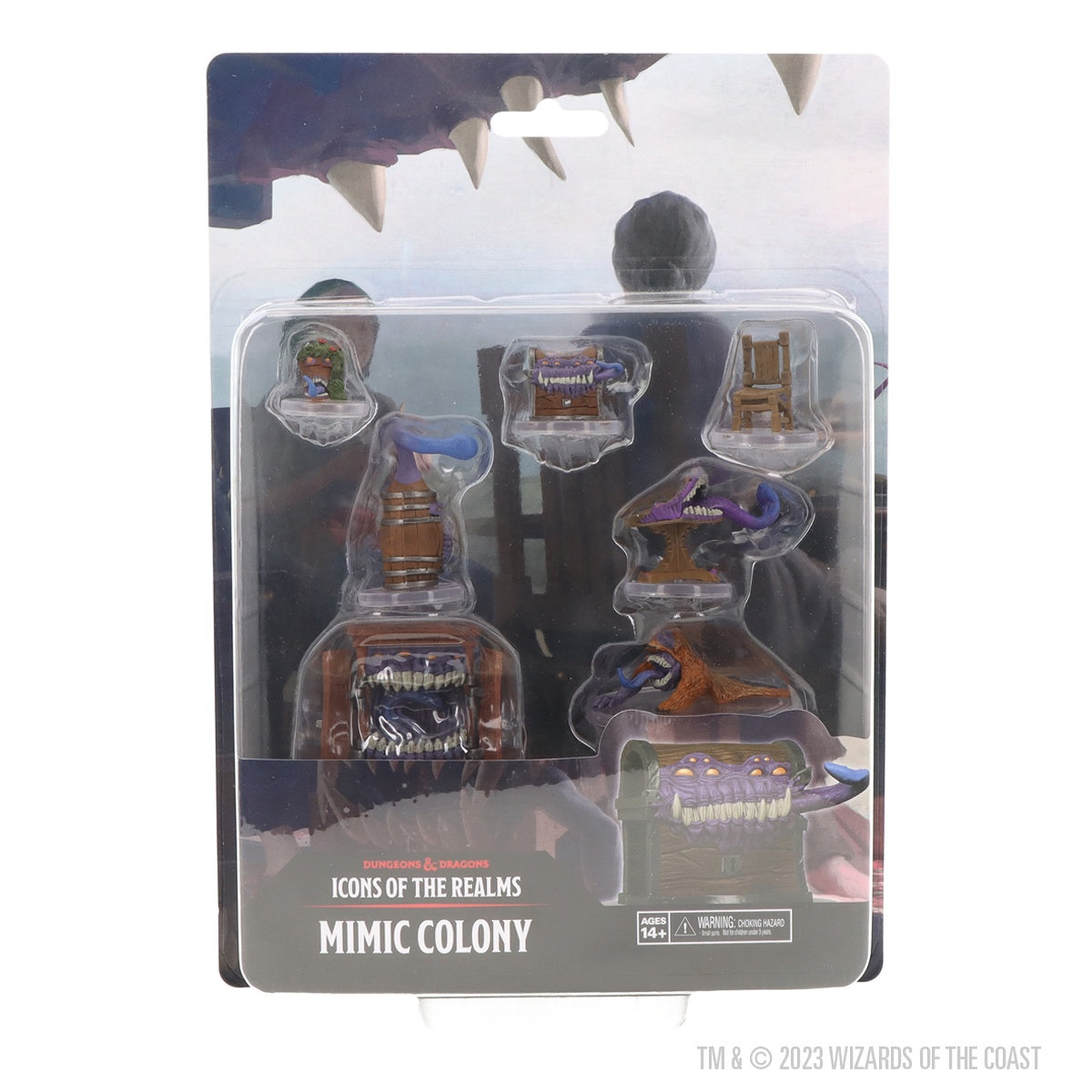 Dungeons and Dragons Fantasy Miniatures Icons of the Realms Mimic Colony