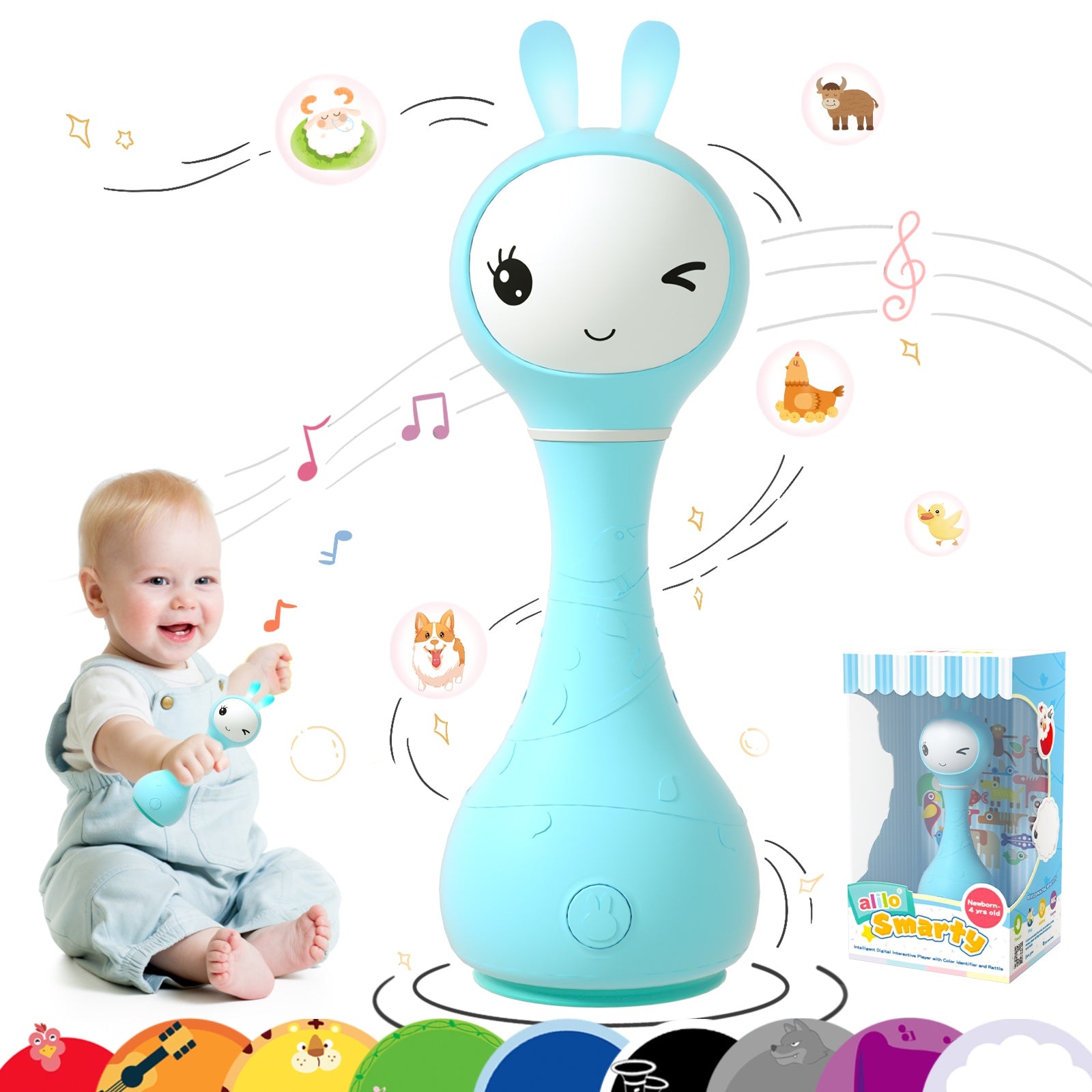 Alilo Smarty Bunny Blue