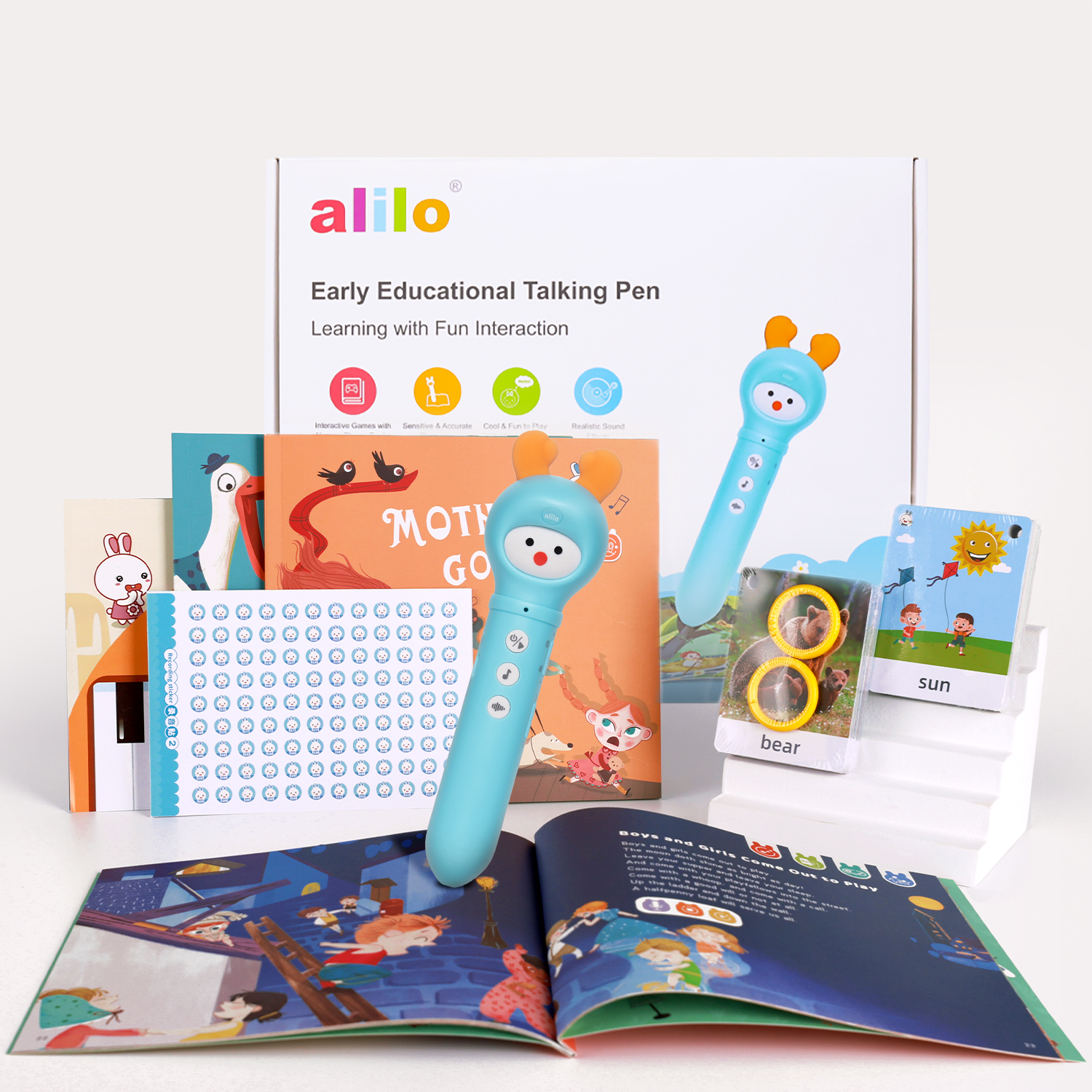 Alilo Interactive Reading Pen Set