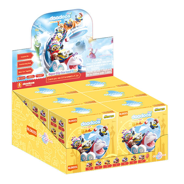 Minions daadoos Nest Series 01 Super Silly Fun Land Ride