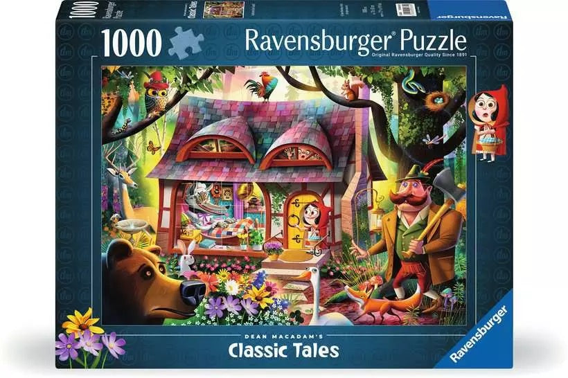 Puzzle 1000 MacAdam Come in Red Riding Hood