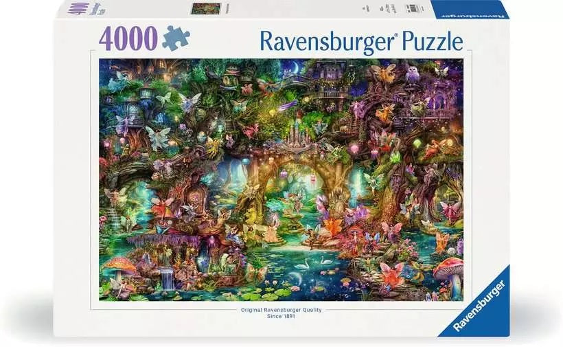 Puzzle 4000 Hidden World of Fairies